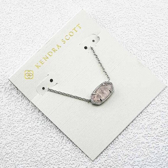 Kendra Scott Pink Crystal Necklace - Picture 1 of 1